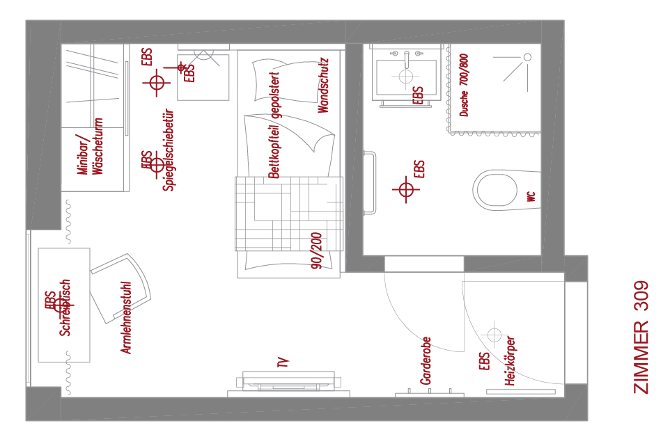 1. Standard Room